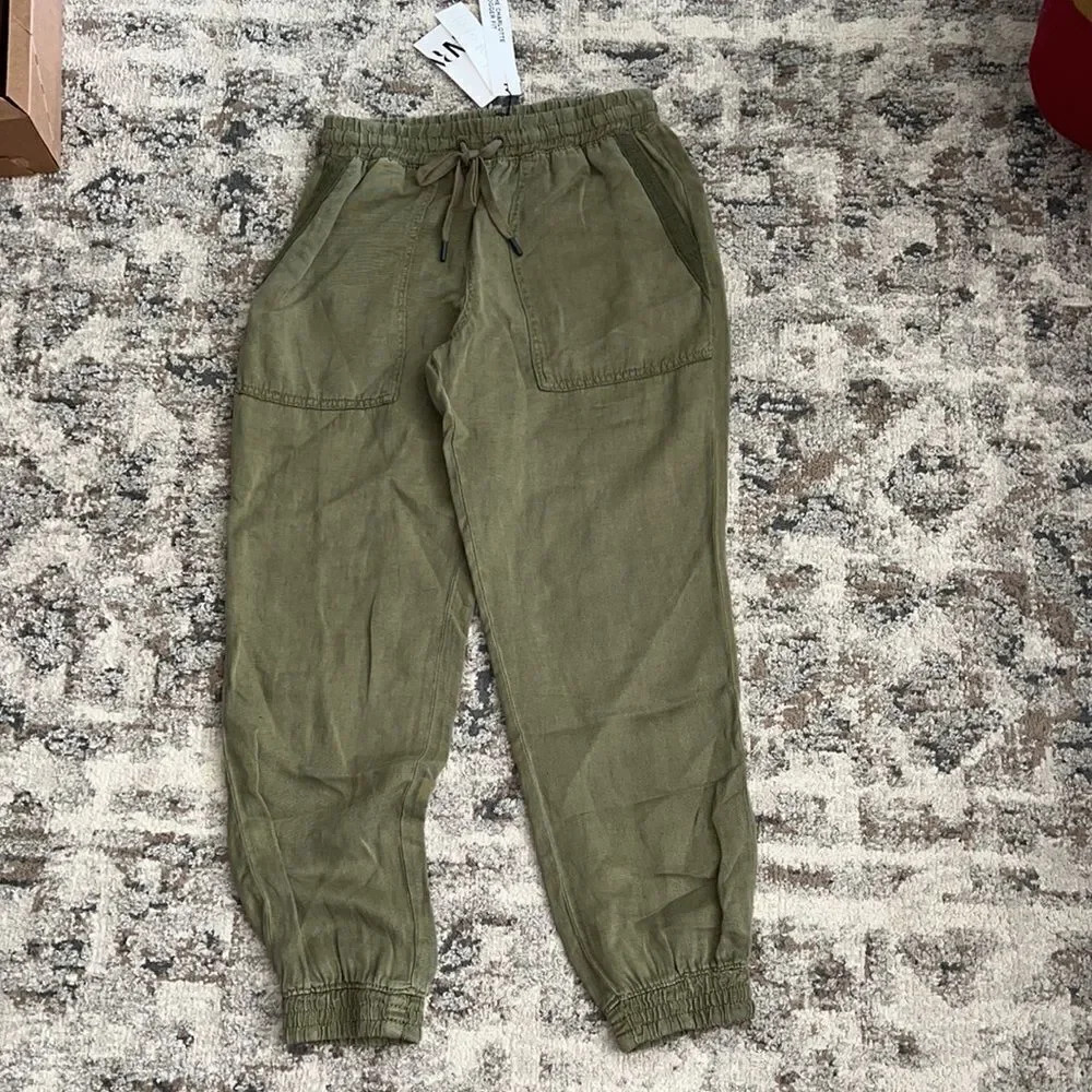 ZARA | Khaki | JOGGING PANTS WITH POCKETS - Picture 9 of 12
